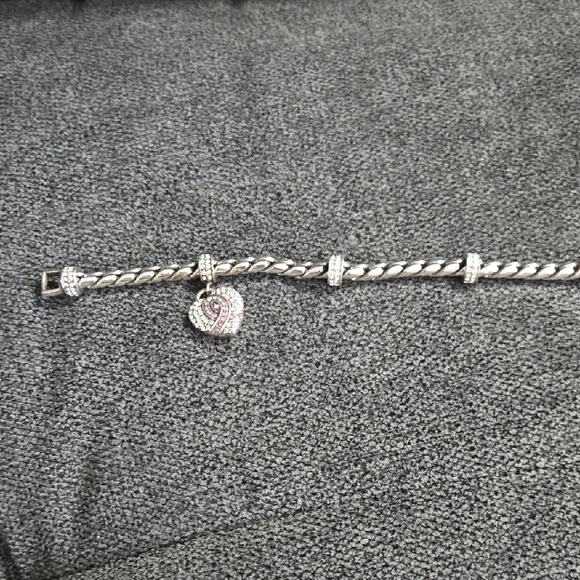 Brighton "Power Of Pink" Breast Cancer Awareness Bracelet - Picture 1 of 7